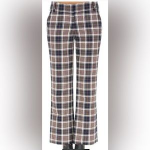 Tartan plaid Tory Burch Garrett pants